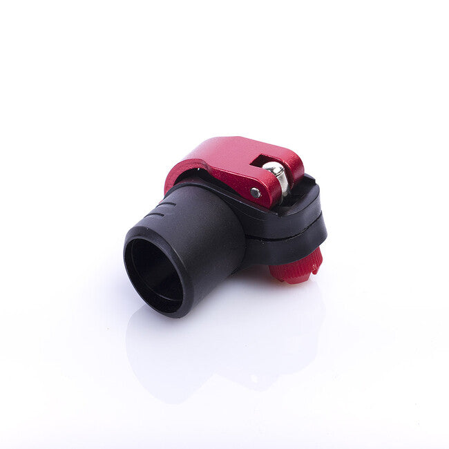 Warp ND FL-17 flip-lock μηχανισμός μαύρο πλαστικό/κόκκινο ALU μοχλός/κόκκινο παξιμάδι, για διάμετρο 18mm