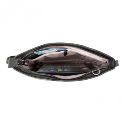 Travelon Parkview Small Τσάντα Ώμου Κατά των Κλοπών Crossbody, Καφέ