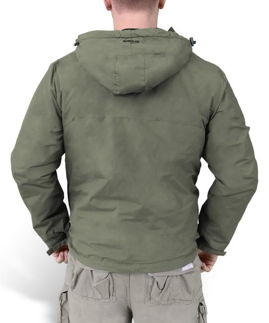 Surplus Φούτερ Windbreaker, Λαδί