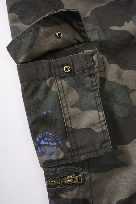 Brandit Σορτς Savage Ripstop, darkcamo