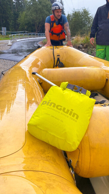 Pinguin Dry Bag Αδιάβροχος Σάκος 20 L, κίτρινο