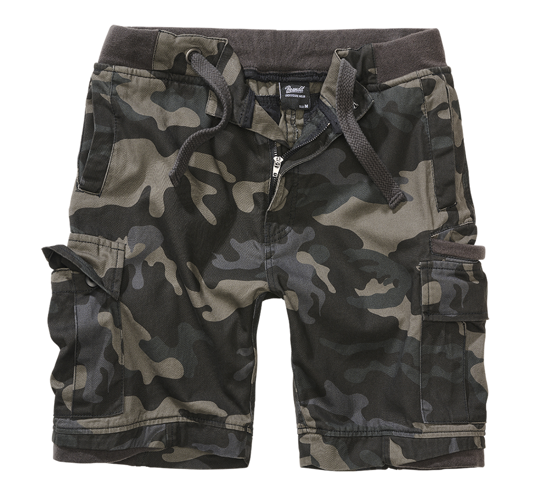 Brandit Packham Vintage kraťasy, darkcamo