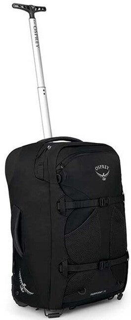 OSPREY Farpoint Wheels 36 II τσάντα ταξιδίου με ρόδες, μαύρο