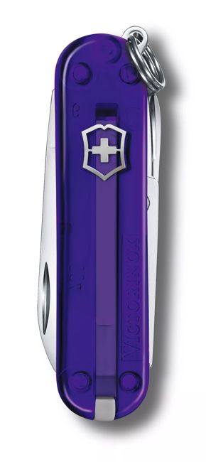 Victorinox Classic SD Μαχαίρι Τσέπης Διάφανο, μωβ