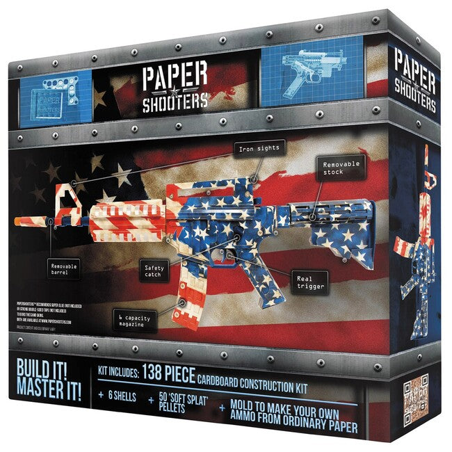 PAPER SHOOTERS Patriot Σύνολο Αναδιπλούμενο Όπλο