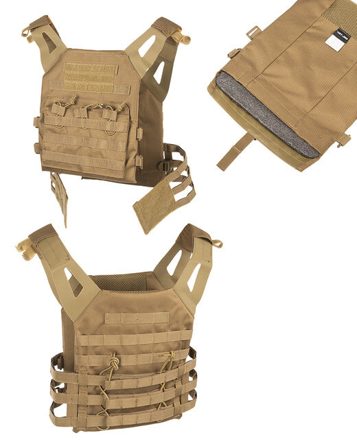 Mil-Tec GEN.II Αμάνικο Γιλέκο Φορέας Πλακών, Coyote