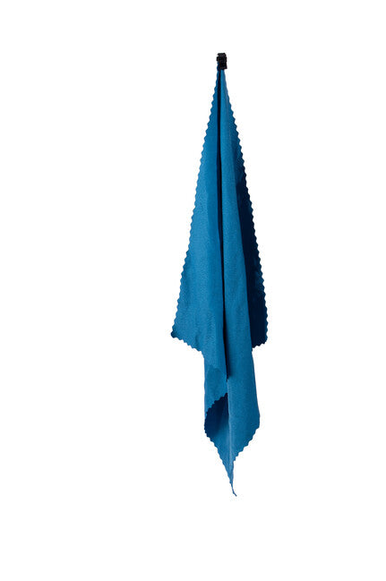 BasicNature Mini Towel Πετσέτα ταξιδίου υπερμαλακή από μικροϊνες, S, μπλε