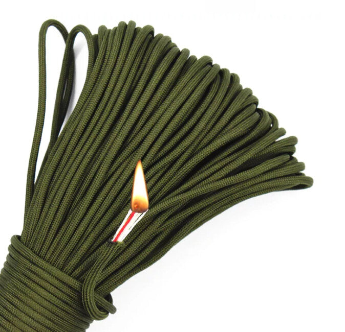 Origin Outdoors Lighter Paracord 4in1 30 m, λαδί