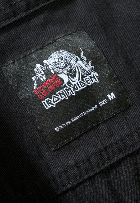 Brandit Iron Maiden NOTB Vintage αμάνικο μπλουζάκι, μαύρο