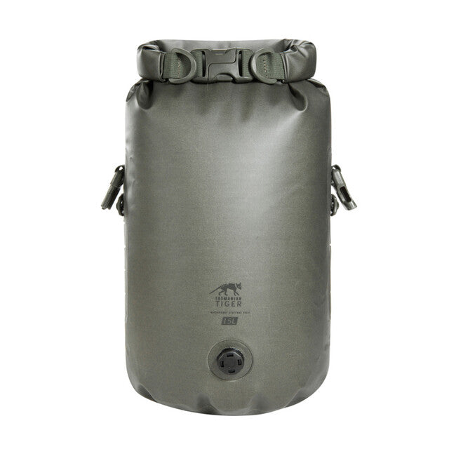 Tasmanian Tiger Stuffbag 15 WPV Αδιάβροχη Τσάντα, Σκούρο Γκρι Ελιά