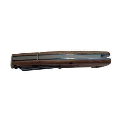 Walther BWK 4 Μαχαίρι, Μπλε Ξύλο Καρυδιά