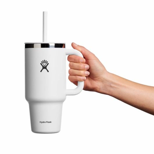 Hydro Flask All Around Travel Tumbler Θερμός 946 ml 32 OZ, λευκό