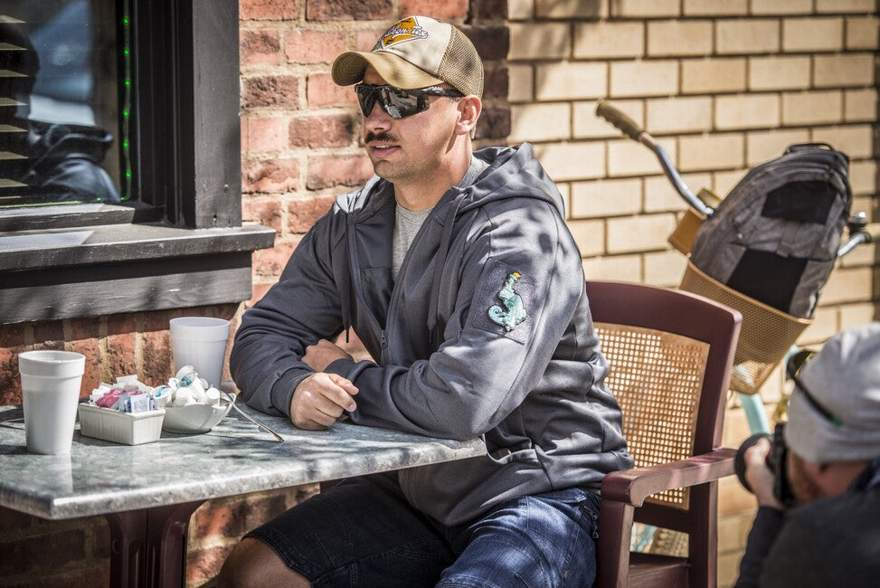 Helikon-Tex Urban Tactical Φούτερ με Κουκούλα (FullZip), Μαύρο