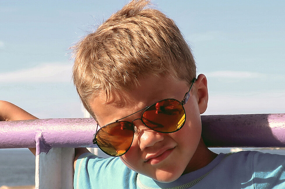 ActiveSol Kids Iron Air Γυαλιά Ηλίου Πολωμένα Παιδικά, Πορτοκαλί/Τόξο
