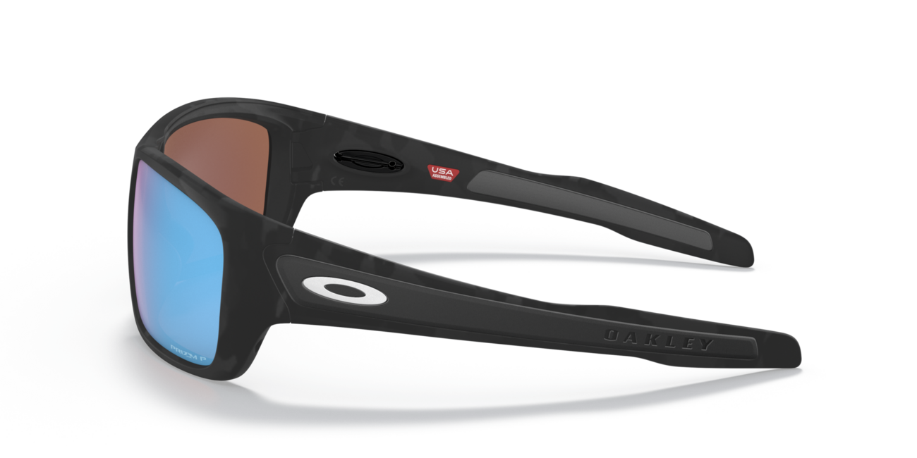 Oakley TURBINE Γυαλιά Ηλίου με Σκελετό Matte Black Camo και Φακούς Prizm Deep Water Polar, 65