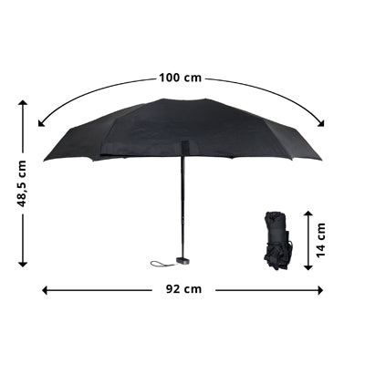 Origin Outdoors Piko Ομπρέλα, Μαύρο