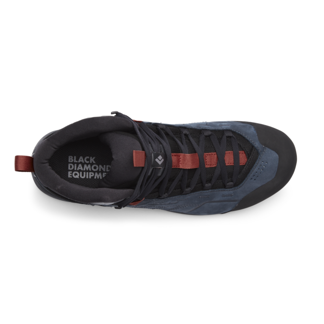 Black Diamond Mission Mid Ανδρικά Δερμάτινα Μποτάκια Waterproof Approach, eclipse-red rock