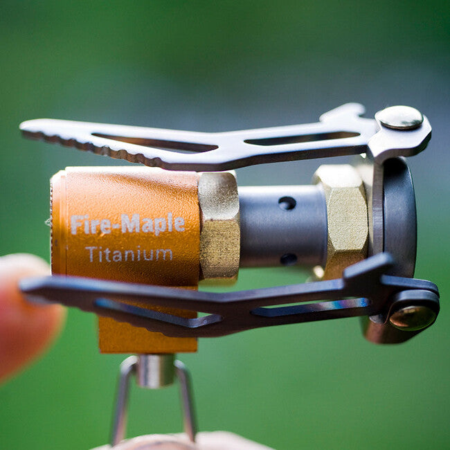 Fire Maple FMS-300T Τιτανίου Αναδιπλούμενη Σόμπα Μαγειρέματος, Πορτοκαλί