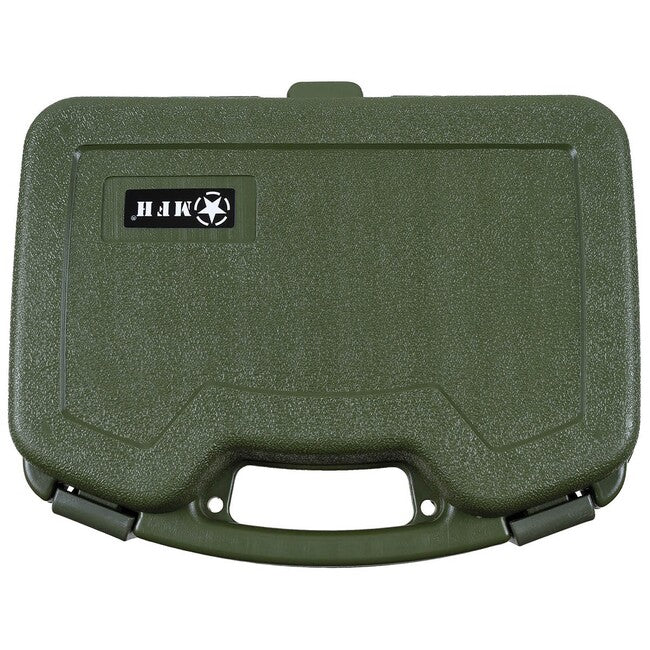 MFH Θήκη Πιστολιού Πλαστική Κλειδωτή Μεγάλη, OD green
