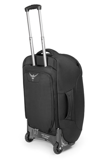 OSPREY SOJOURN 60 τσάντα ταξιδίου με ροδάκια, μαύρη