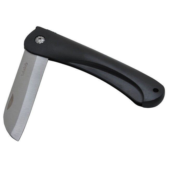Baladeo ECO192 Birdy Τσέπης Μαχαίρι, Λάμα 8 cm, Χάλυβας 2CR13, Λαβή PP, Μαύρο