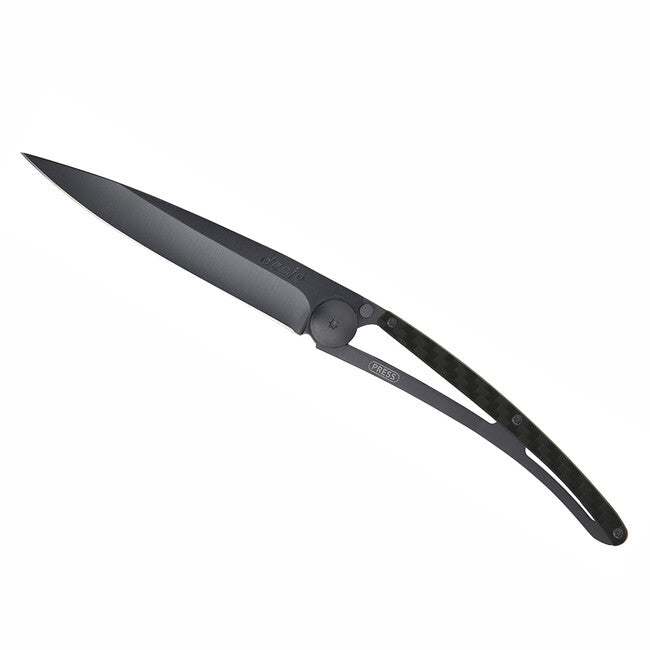 Deejo Composite Μαχαίρι Πτυσσόμενο, black carbon