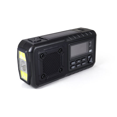 Origin Outdoors Crank Multi Ραδιόφωνο DAB+ 4000 mAh, μαύρο