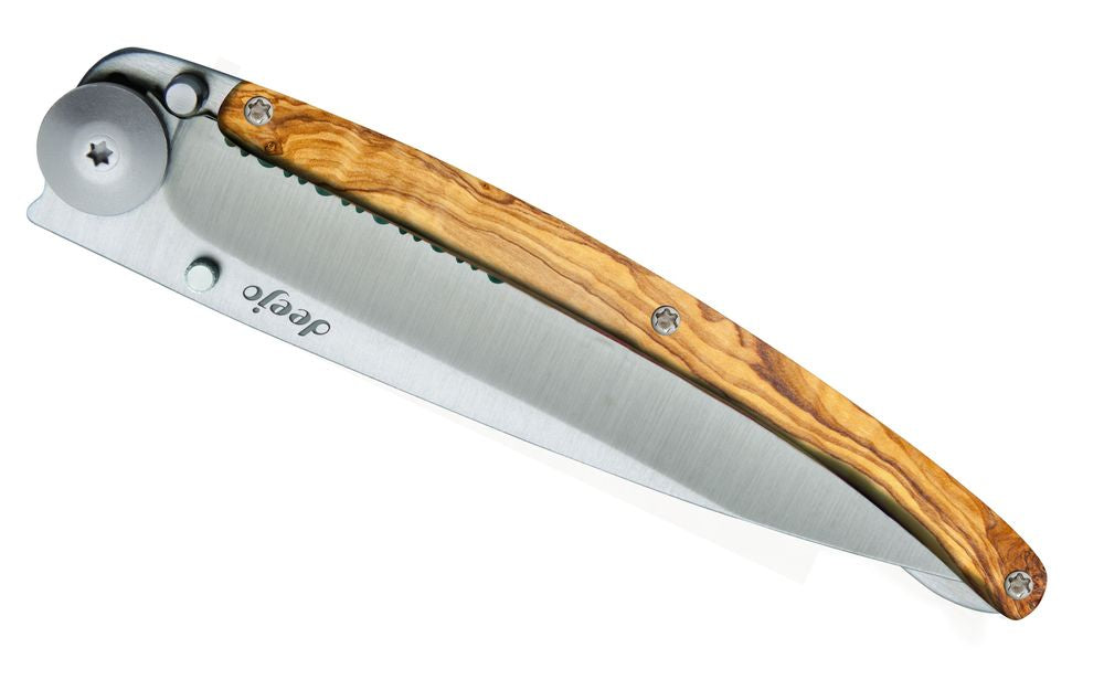 Deejo Serration Μαχαίρι Πτυσσόμενο Coralwood