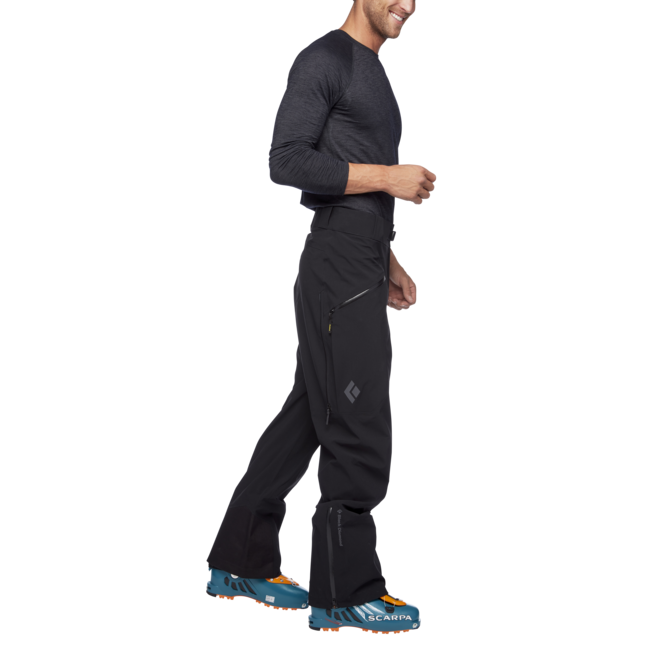Black Diamond Recon Stretch Ski παντελόνι σκι ανδρικό, μαύρο