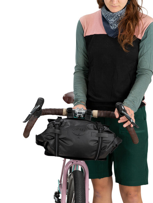 OSPREY ESCAPIST HANDLEBAR BAG Θήκη Τιμονιού Ποδηλάτου LARGE, μαύρο