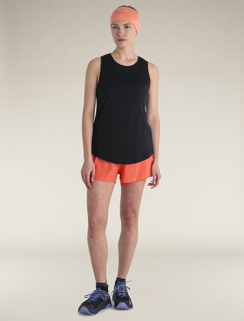 Icebreaker Cool Lite Sphere III γυναικείο αμάνικο μπλουζάκι Merino 125