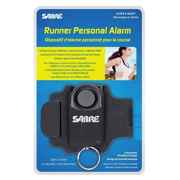 SABRE RED Runner Προσωπικός Συναγερμός 130db, μαύρος