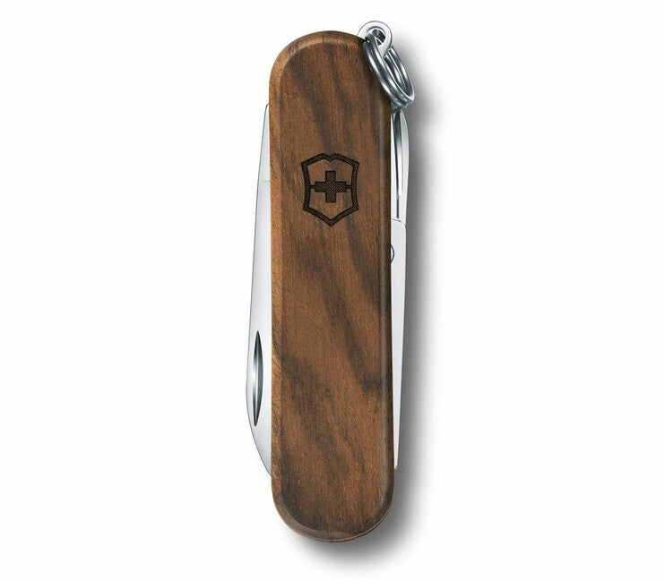 Victorinox Classic SD Πολυλειτουργικό Μαχαίρι Wood 58 mm, Καρυδί, 5 Λειτουργίες