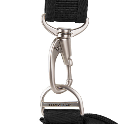 Travelon Classic Lady Τσάντα Crossbody κατά της Κλοπής, Μαύρη
