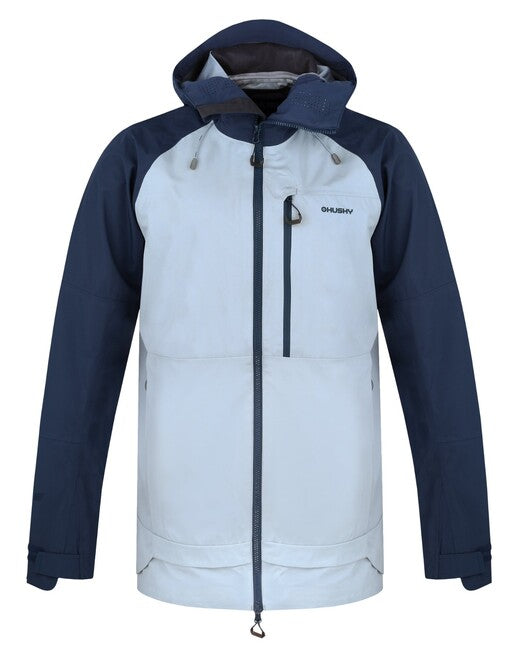 HUSKY Nanook M Μπουφάν Hardshell Ανδρικό, Σκούρο Μπλε/Ανοιχτό Γκρι