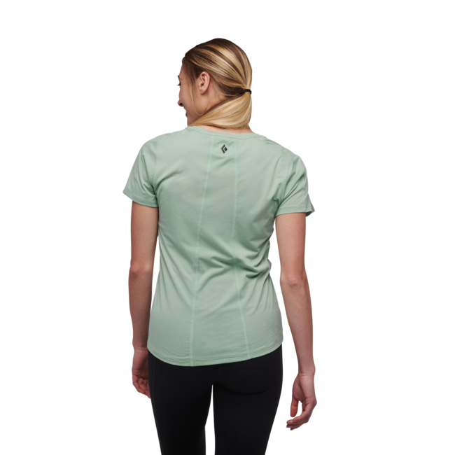 Black Diamond Lightwire Tech Μπλουζάκι Γυναικείο με Κοντό Μανίκι, Foam Green