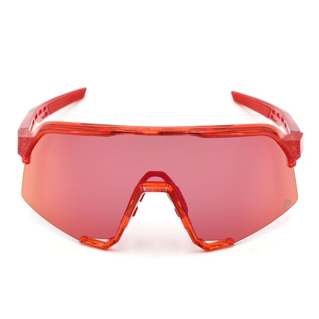 100% S3 LE Γυαλιά Ηλίου, Gloss Translucent Red, Hiper Red Mirror - Peter Sagan