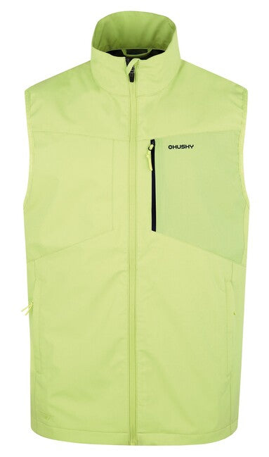 HUSKY Salien Αμάνικο Γιλέκο Softshell Ανδρικό M, Ανοιχτό Πράσινο