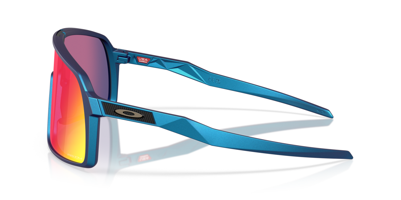 Oakley SUTRO Γυαλιά Ηλίου με Σκελετό Matte Cyan/Blue Colorshift και Φακούς Prizm Road, Steel