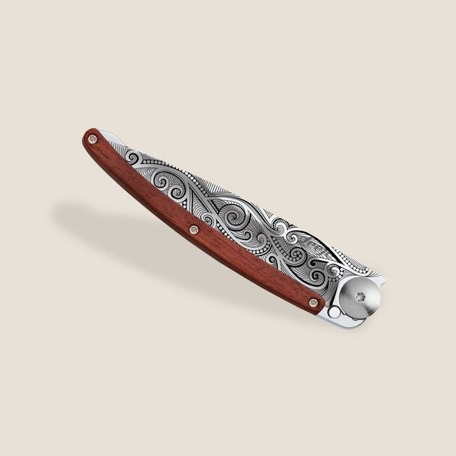 Deejo Tattoo Mirror Αναδιπλούμενο Μαχαίρι coralwood Pacific