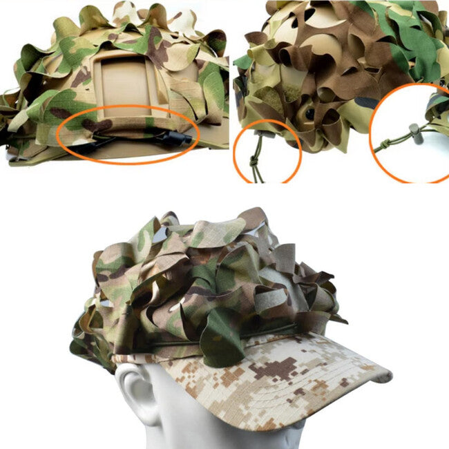 Leguon Shader Κάλυμμα Παραλλαγής για Κράνος, CP camo