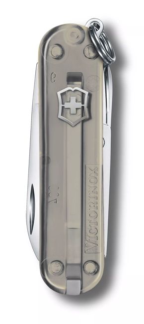 Victorinox Classic SD Μαχαίρι Τσέπης, Διάφανο, Γκρι