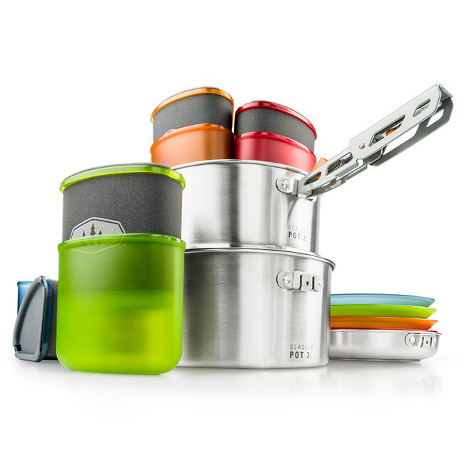 GSI Outdoors Glacier 2+3 l σετ σκευών κατασκήνωσης