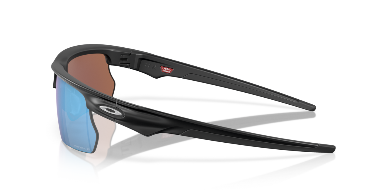 Oakley BISPHAERA Γυαλιά Ηλίου με Σκελετό Matte Black και Φακούς Prizm Deep Water Polarized, 68
