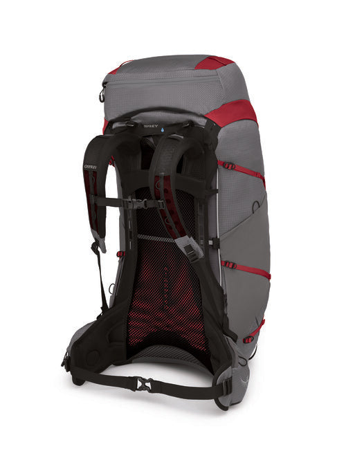 OSPREY EJA PRO 55 σακίδιο πλάτης trekking, dale grey/poinsettia red