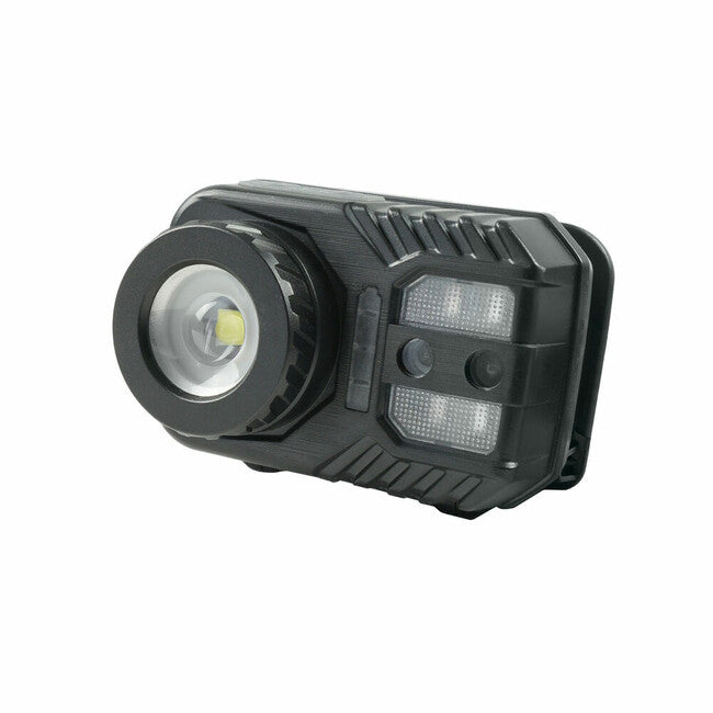 Technik Φακός Κεφαλής S LED CREE XPG-2 micro-USB με Καουτσούκ, Κόκκινο Φως