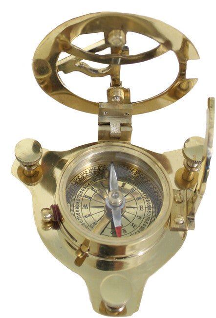 Origin Outdoors Sundial Κλασικό Πυξίδα, Ορείχαλκος