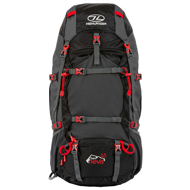 Highlander Ben Nevis Σακίδιο 85 L, μαύρο