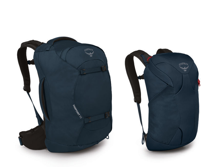 OSPREY FARPOINT 55 Σακίδιο Ταξιδιού, muted space blue