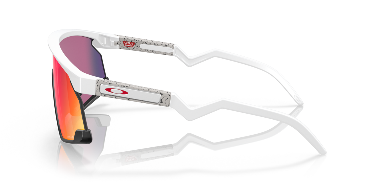 Oakley BXTR Γυαλιά Ηλίου με Πλαίσιο Matte White και Φακούς Prizm Road, 39